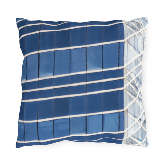 Modern Outdoor Boston Skyline Pillows