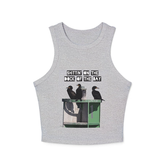 Women's Micro Rib Racer Tank Top