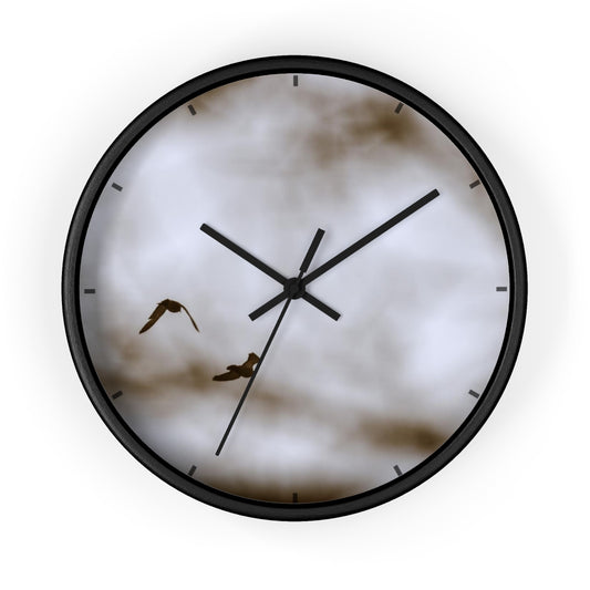 Moody Hues Wall clock