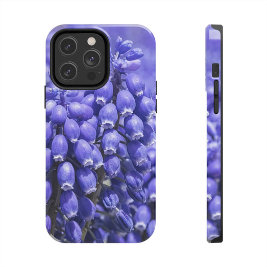 Blue Grape Hyacinth Tough Phone Case, Case-Mate