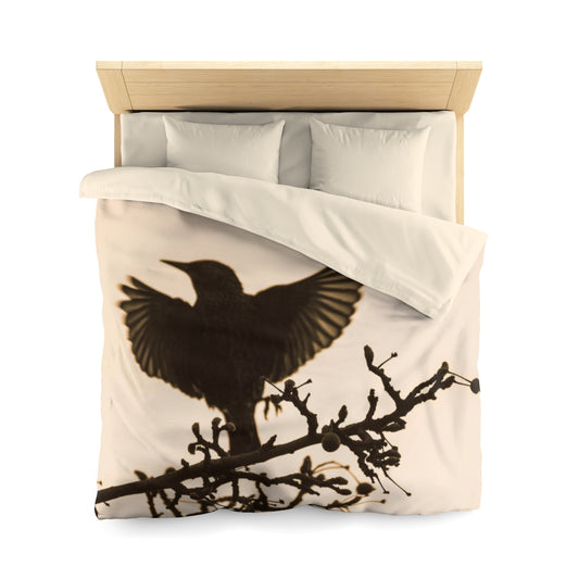 Preaching Bird Duvet Cover - Warm