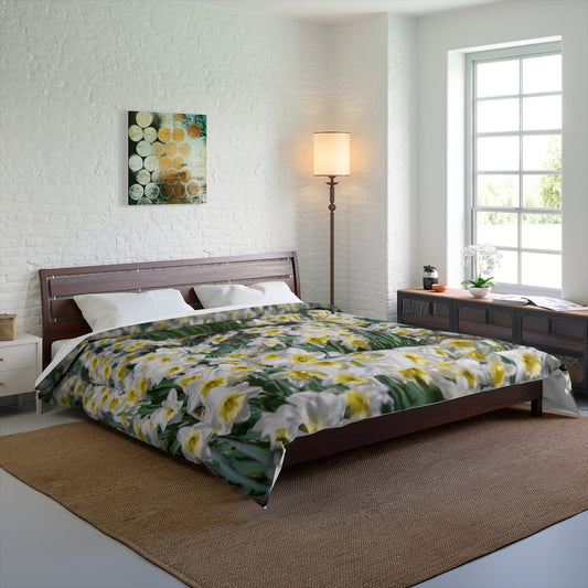 Spring Daffodil Comforter