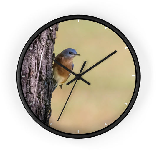 Bluebird of Happiness Wall clock