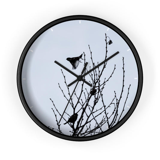 Taking Wing Wall clock